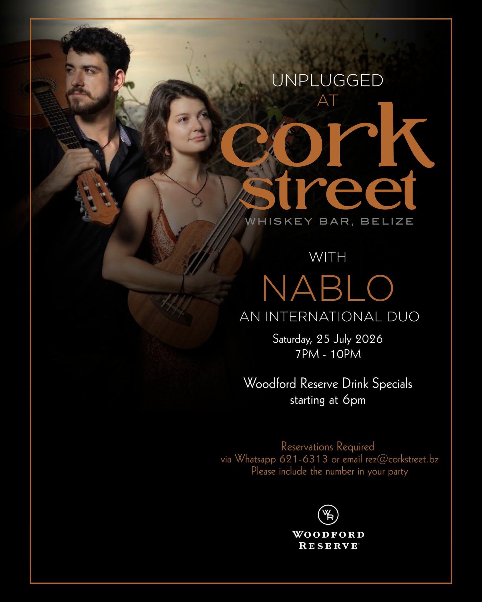 Unplugged at Cork Street with Nablo, 25 July 2026